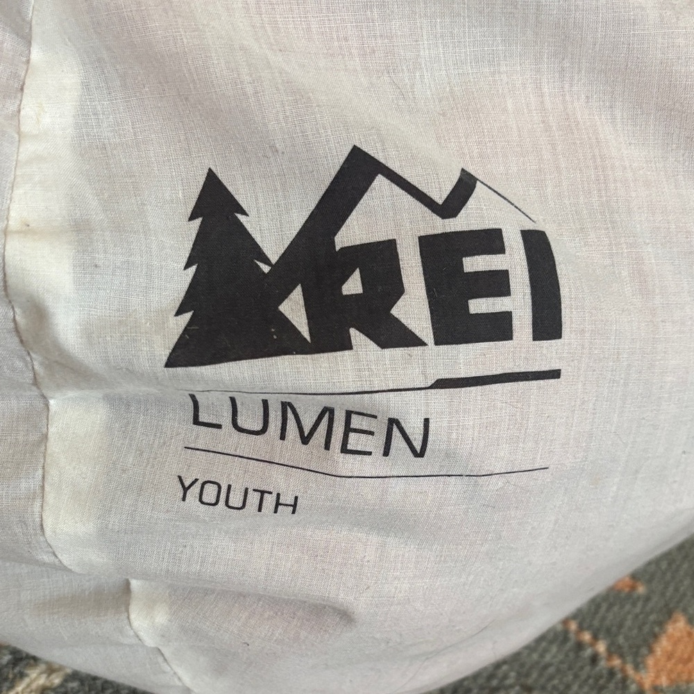 REI Lumen Youth Sleeping Bag - Red